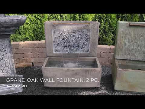 Grand Oak Wall Fountain