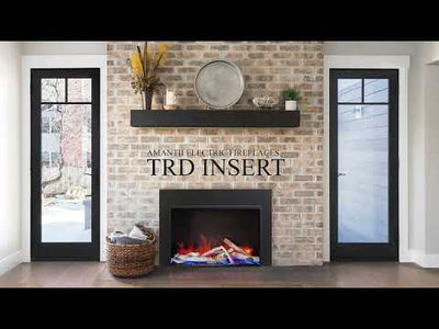 Amantii 33" TRD Smart Electric Fireplace Insert