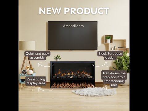 Amantii 30" TRD Smart Insert Electric Fireplace