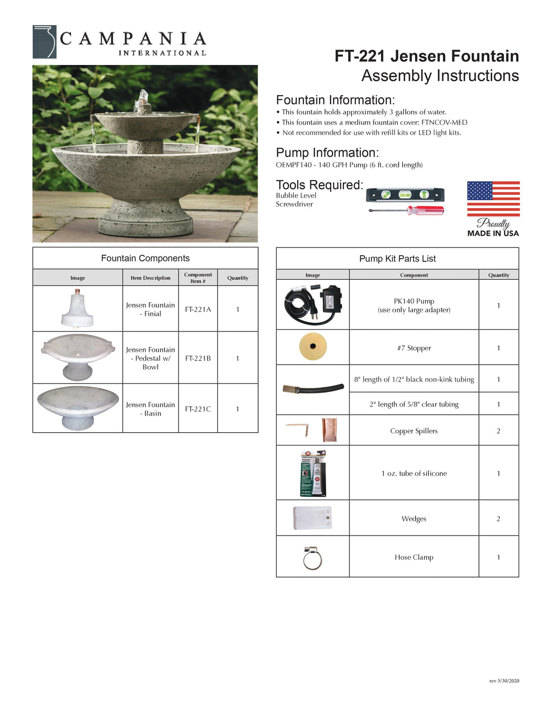 【美品】OVALTONE FOUNTAIN Jensen Oval Fountain | Garden Water Feature – Soothing Company