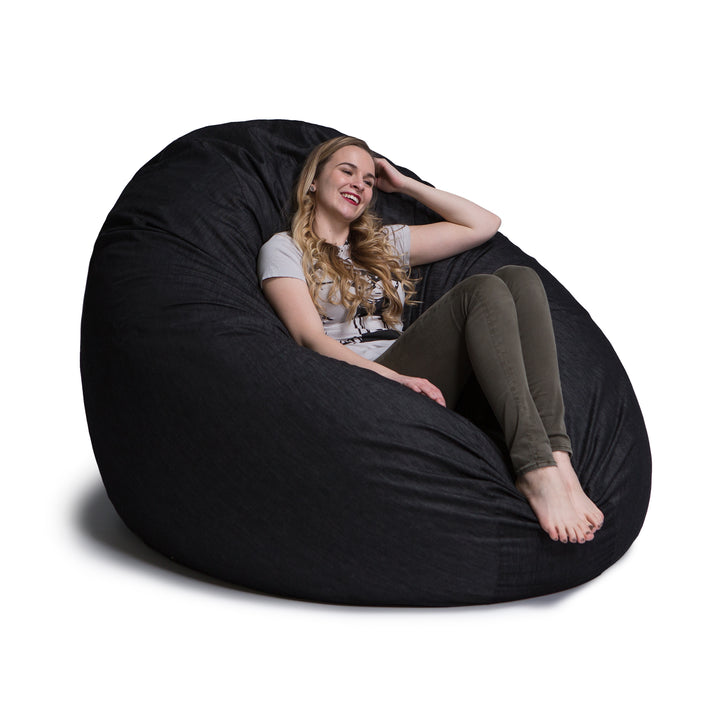lildenimjean Ldj Black cocoon size30 Jaxx 6 Foot Cocoon Giant Bean 