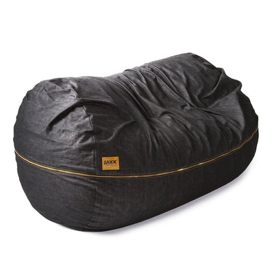 Jaxx 7 Foot Giant Bean Bag Sofa in Dark Denim