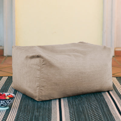 Jaxx Leon Outdoor Bean Bag Ottoman Bench - Premium Sunbrella