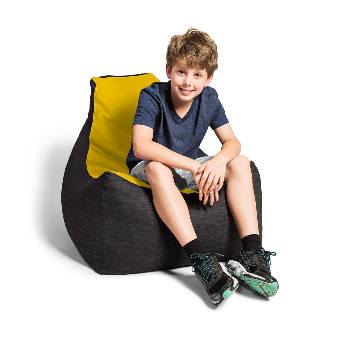 ピクセル Jaxx Pixel Gamer Bean Bag Chair - Premium Vinyl – Soothing Company