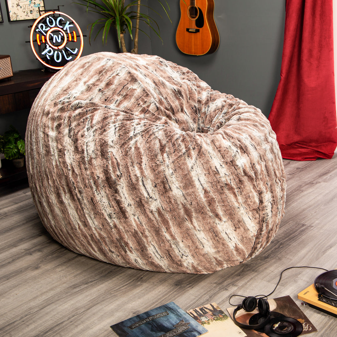 Jaxx 6 Foot Cocoon - Large Bean Bag Chair for Adults in Premium
