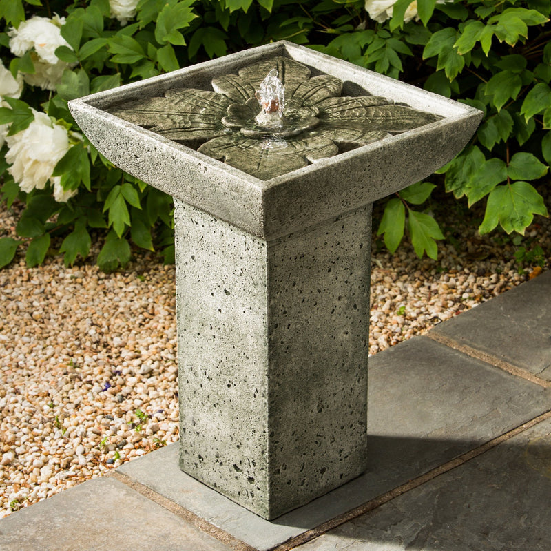 Andra Outdoor Birdbath Fountain