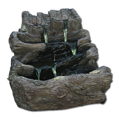 Log Spill Fountain