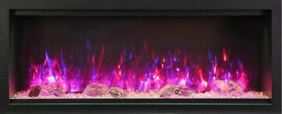 Amantii 60″ Extra Tall Symmetry Electric Fireplace