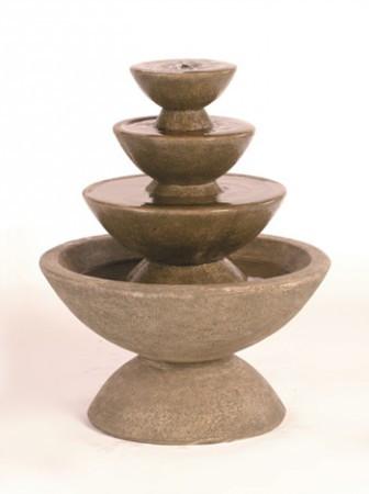 4-Tier Color Bowl Fountain