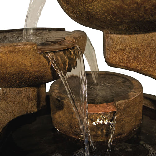 Zen Three Bowl Fountain – Soothing Company