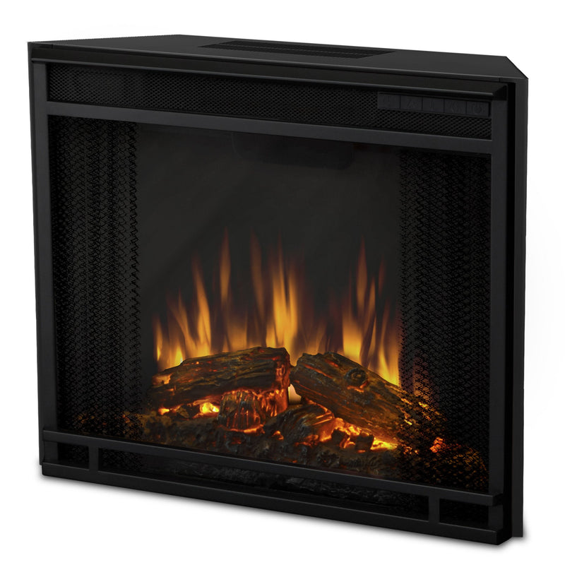 Ashley Electric Fireplace in Black Wash