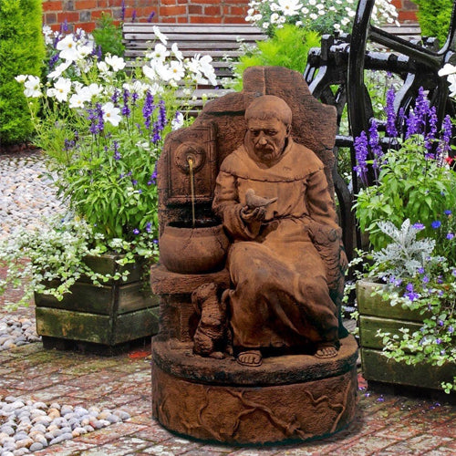 St. Francis At Well Garden Fountain