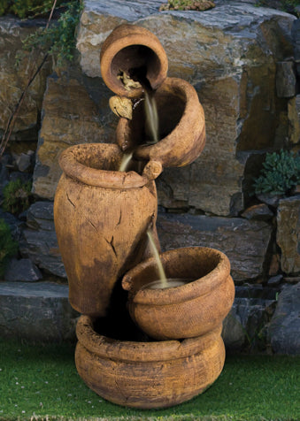 Balancing Act Garden Fountain