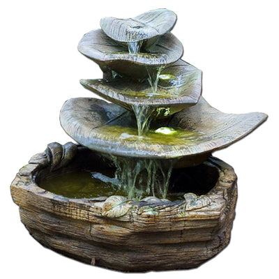 Giant Leaf Garden Fountain