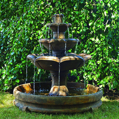 Montreux Three-Tier Fountain in Rondo Pool
