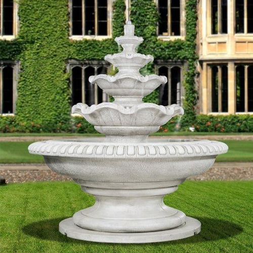 Palazzo Quattro Large Tier Outdoor Water Fountain
