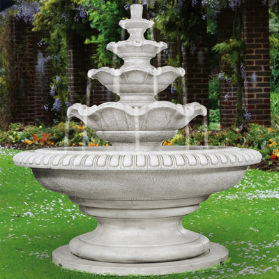 Palazzo Quattro Large Tier Outdoor Water Fountain