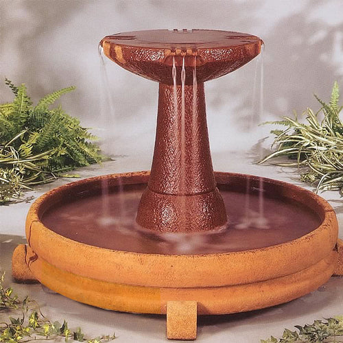 Overflowing Spill Dish Fountain