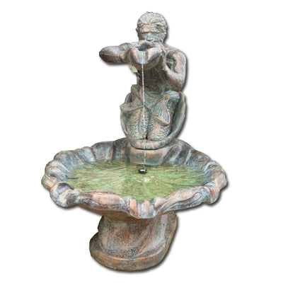 Triton Outdoor Water Fountain