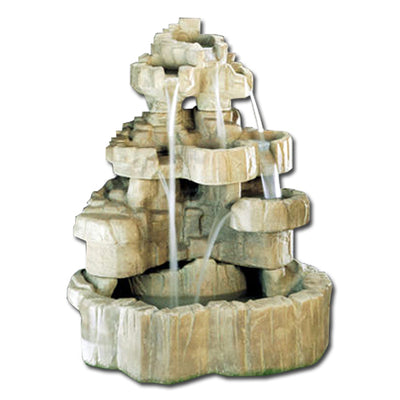 Large Rock Falls Outdoor Water Fountain