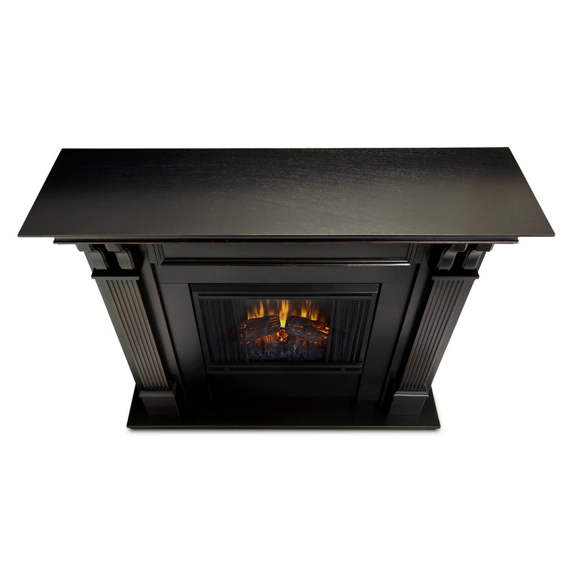 Ashley Electric Fireplace in Black Wash