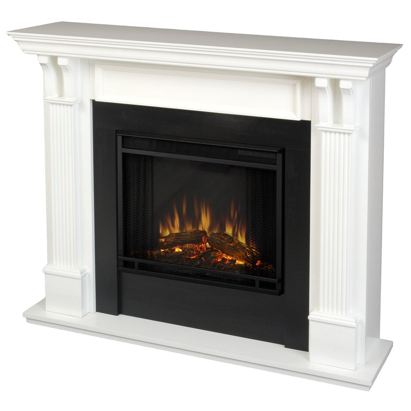 Ashley Electric Fireplace in White