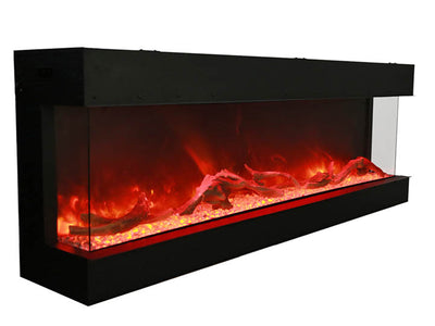 Amantii Panorama TRU-VIEW – 3 Sided Electric Fireplace