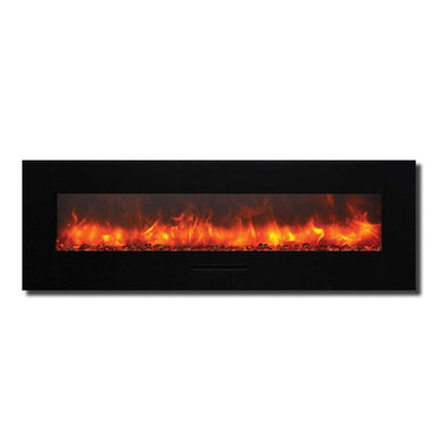 Amantii 60" Wall Mount/ Flush Mount Smart Electric Indoor / Outdoor Fireplace