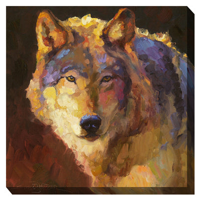 Amadeus Wolf Outdoor Canvas Art