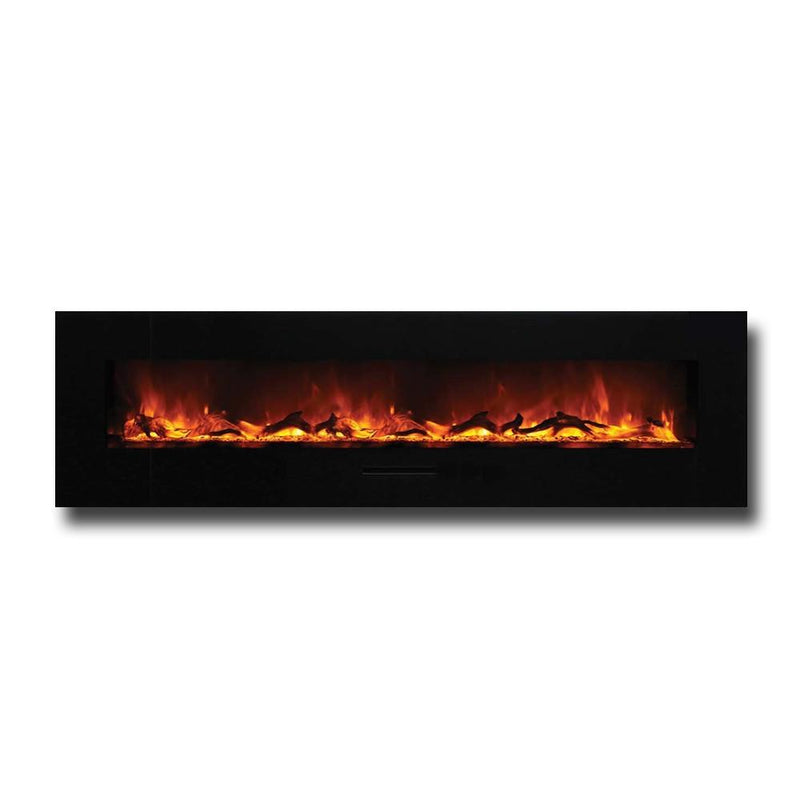 Amantii 72" Wall Mount/ Flush Mount Smart Electric Indoor / Outdoor Fireplace