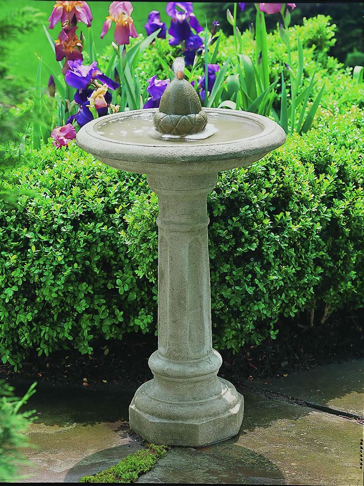 Acorn Small Pedestal Water Fountain