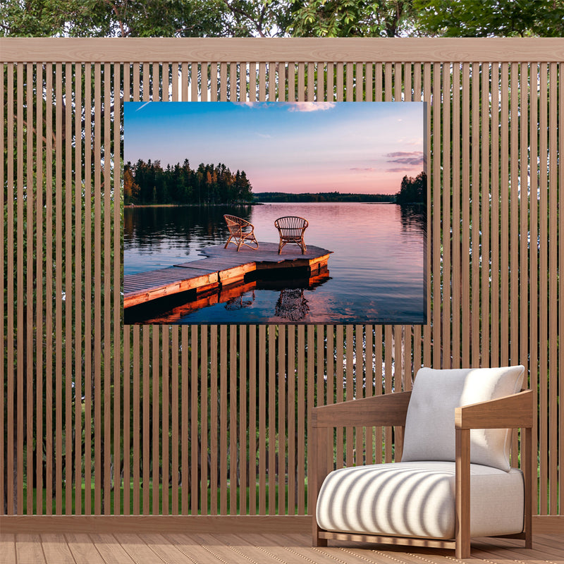 Alone Together Outdoor Canvas Art