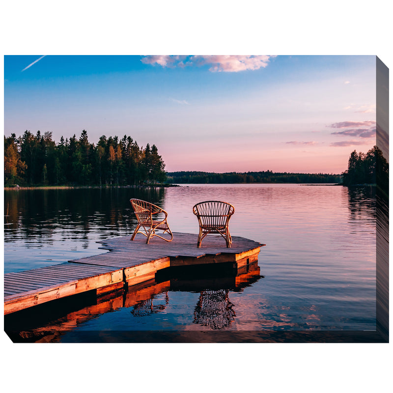Alone Together Outdoor Canvas Art