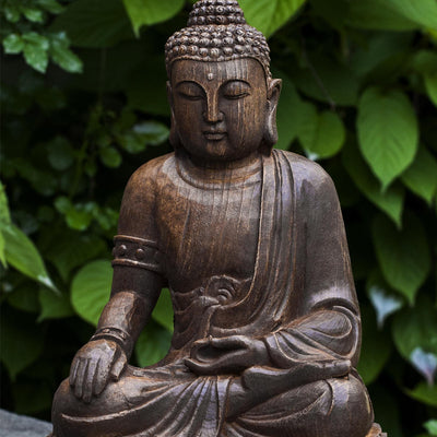 Antique Lotus Buddha