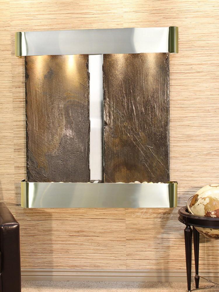 Aspen Falls Slate Wall Fountain