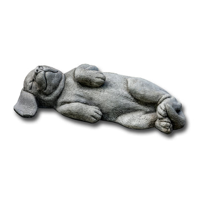 Belly Rubs Dog Garden Statue