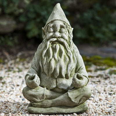 Big Fred Cast Stone Gnome Garden Statue