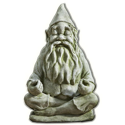 Big Fred Cast Stone Gnome Garden Statue