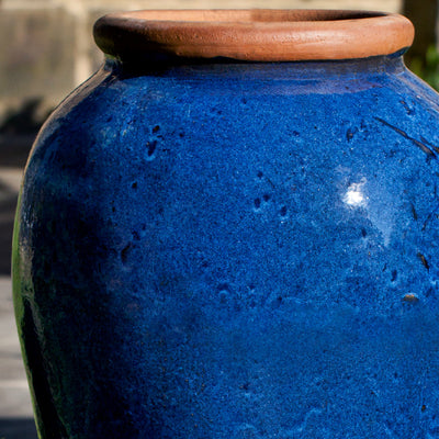 Binjai Jar | Glazed Terra Cotta Planter