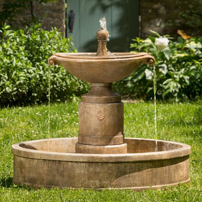 Borghese Fountain in Basin | Urn Fountain