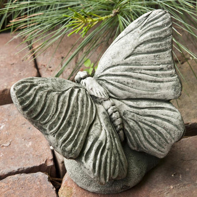 Butterfly Cast Stone Garden Statue