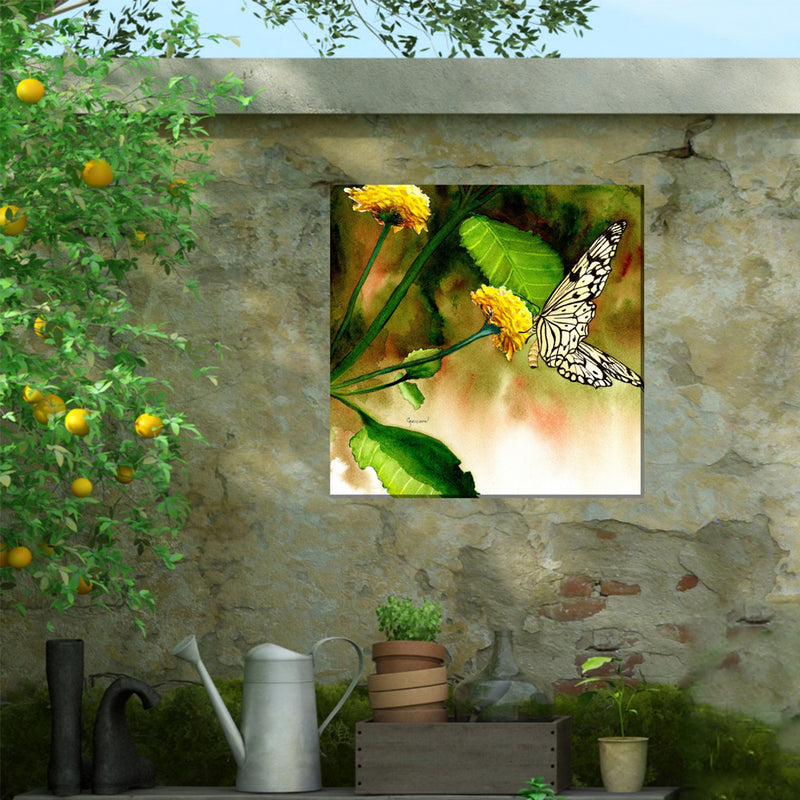 Butterfly Kiss Outdoor Art