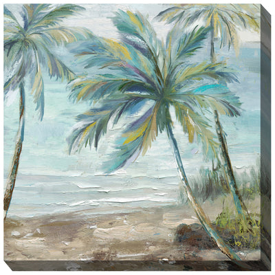 Coastal Palm 2 Outdoor Canvas Art