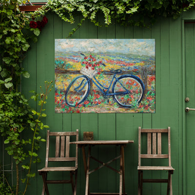 Country Bike Outdoor Art