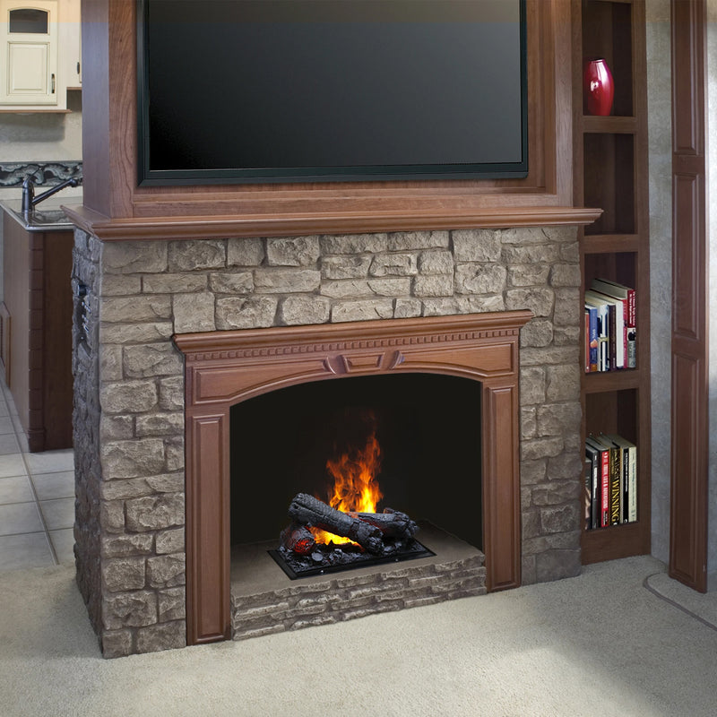 Opti-Myst Cassette 400 mm Electric Fireplace Insert with Log Set