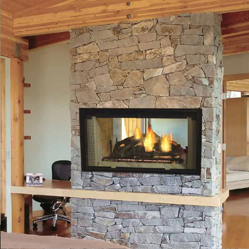 Designer Series 42" See-Thru Radiant Wood Burning Fireplace