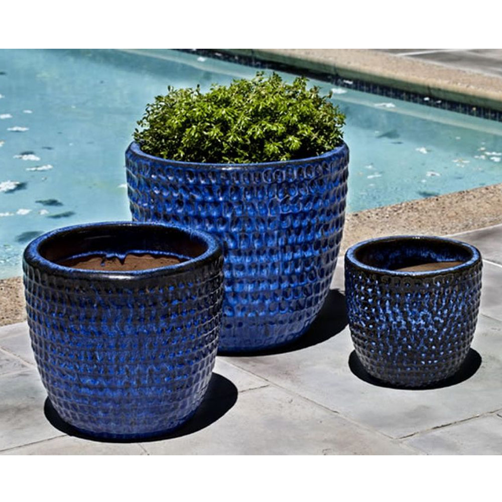 Dimple Planter Set of 3 | Terra Cotta Collection  Soothing Company