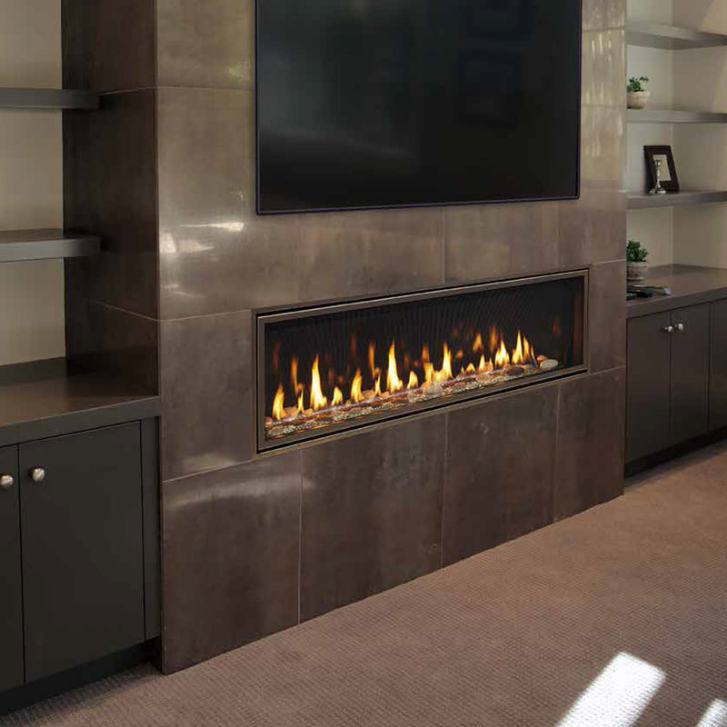 Echelon II 48" See-through Top Direct Vent Fireplace with IntelliFire Touch Ignition System
