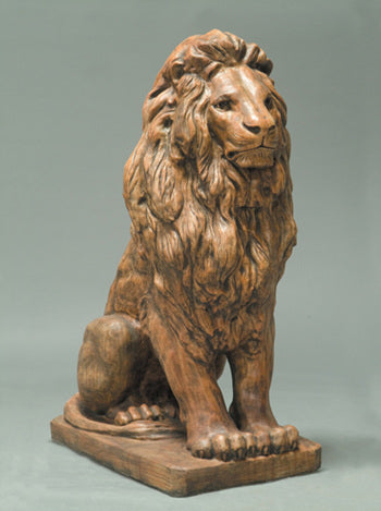 Estate Lion Outdoor Statue - Large