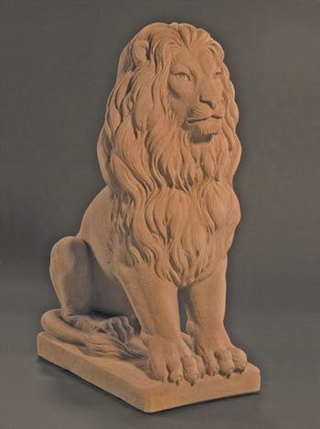 Estate Lion Outdoor Statue - Medium